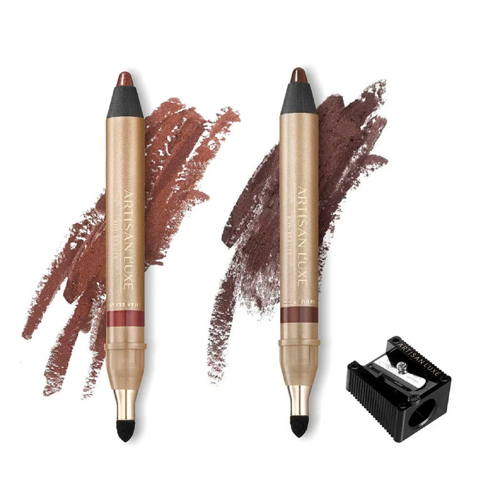 Shameless Eye Pencil, Seduction Eye Pencil & Pencil Sharpener Bundle